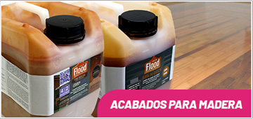 Acabados para madera